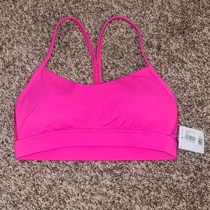 Lululemon Flow Y Bra *Nulu Sonic Pink